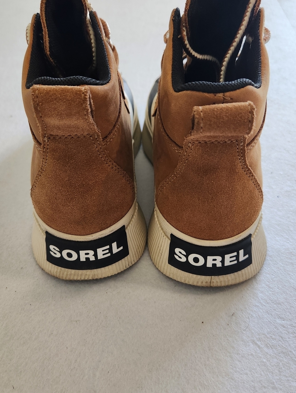 Sorel Brown and Black Waterproof Women's Duck Boots Size 6 - Picture 3 of 8